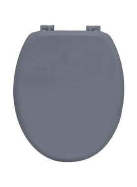 TENDNCE MDF TOILETSEAT PLSTC GRY 45.72CM