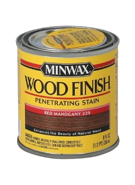 MINWAX WOOD STAIN RED MAHOGANY 236ML