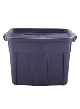 RUBBERMAID STORAGE BOX NAVY 68.13L