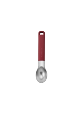 KitchenAid - Classic Ice Cream Scoop Empire Red and Silver 21 cm