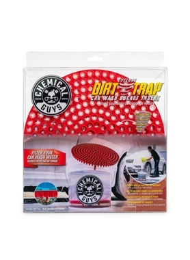Chemical Guys - Cyclone Dirt Trap Car Wash Bucket Insert Red 6.35 x 26.67 x 26.67 cm