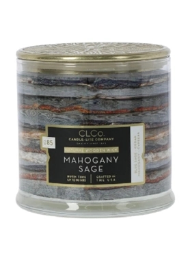 CANDLE-LITE MAHOGANY SAGE CANDLE 414ML