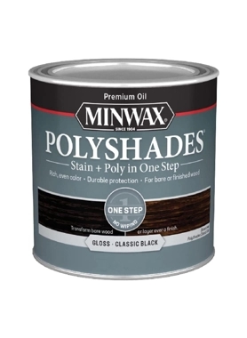 MINWAX POLYSHADES CLASSIC BLK GLS 284ML