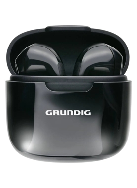 Grundig - True Wireless Bluetooth In-Ear Stereo Headphones Black 4.5 x 2.5 x 4.5 cm