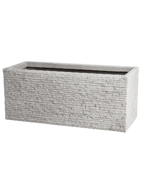STRATA SLATE EFFECT TROUGH STONE 25CM