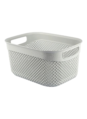 UCSAN LAUNDRY BASKET 29X21.5X15CM D.GREY