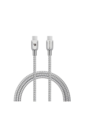 BAYKRON USB-C TO USB-C CABLE 1.2M SIL