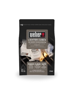 LIGHTER CUBES WHITE 22PCS WEBER