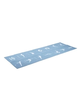 Umbro - Foldable Non-Slip Yoga Mat Blue 174 x 64 cm