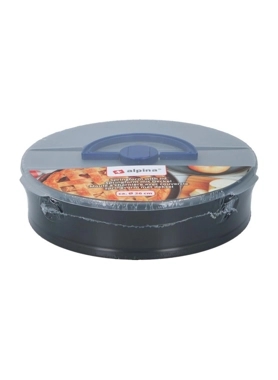 Alpina - Non-Stick Coated Round Springform with Lid Black 26cm