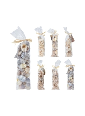 Koopman - Nautical Style Assorted Shapes Natural Seashell Multicolour 35 x 7 x 9.5 cm