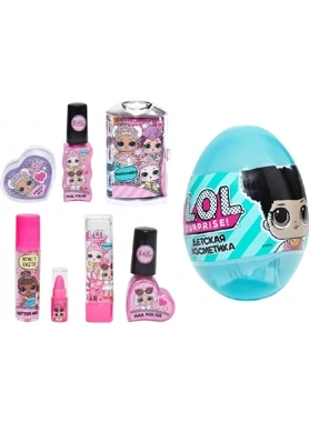 MARVEL LOL SURPRISE MED COSMETIC EGG SET