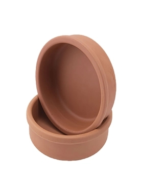 ELIZI CLAY BOWL SET 4PCS DOUBLE PORTION