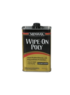 MINWAX WIPE ON POLY 16OZ WARM SATIN