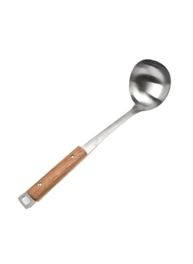 PARFAIT SOUP LADLE W/WOOD HANDLE