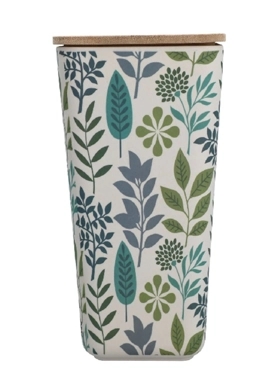 FELLI BAMBOO FIBER CANISTER W/ LID 1.5L