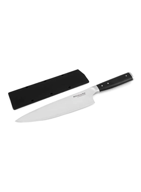 KITCHEN AID GOURMT KITCHEN KNIFE BLK20CM