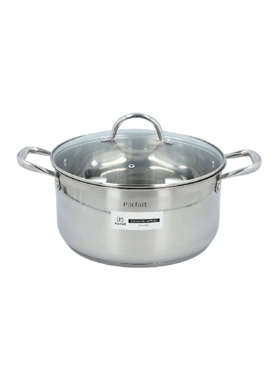 PARFAIT CASSEROLE W/LID 28CM INDUCTN SS