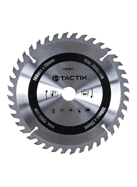 TACTIX CIRCULAR SAW BLADE WOOD 185X20MM