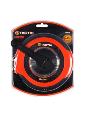 TACTIX LONG MEASURINGTAPE SOFT HNDLE 20M