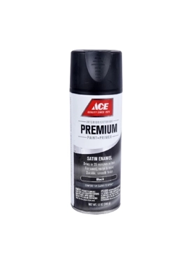 ACE SPRAY PAINT PRIMER SATIN BLACK 355ML