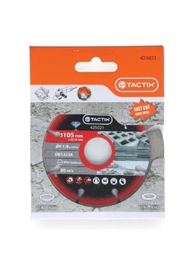 TACTIX DIAMOND CUTTING DISC 105X22.23MM