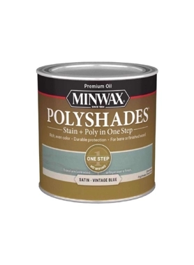 MINWAX POLYSHADES SATIN VINTAGE BLU0.5PT