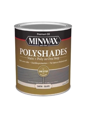 MINWAX POLYSHADES SATIN SLATE QT