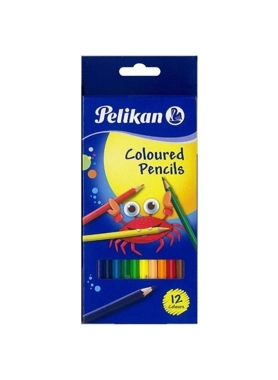 PELIKAN 12 COLORES PENCILS