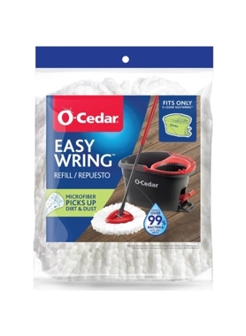 O-CEDAR EASY WRING MOP REFILL 1PK