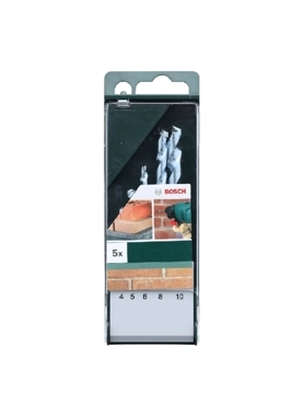 BOSCH DRILL BIT SET 5PCS MASONRY