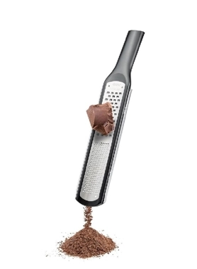 GEFU N.SLIP FINE COARSE GRATER BLACK/SIL