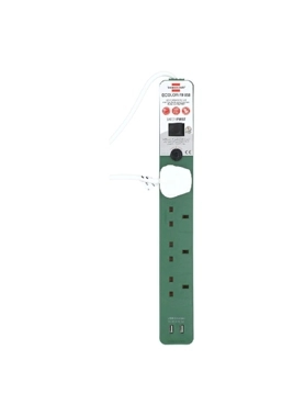 BRNNNSTHL 4WAY EXTENTION CORD 3M USB G/W