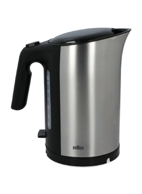 BRAUN KETTLE METAL 3000W 1.7L BLACK
