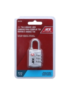 ACE PADLOCK LUGGAGE 0.28CM COMBINATION