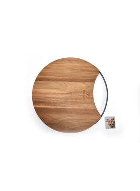 PARFAIT ACACIA WOOD ROUND CUTTING BOARD