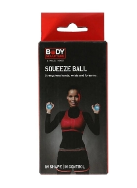 BODY SCULPTURE 2PCS SQUEEZE BALL 7CM GRN