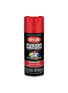 KRYLON SPRAY PAINT GLOSS RED PEPPER 340G
