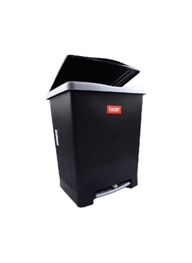 TATAY TRASH CAN PEDAL MILLENIUM BLACK
