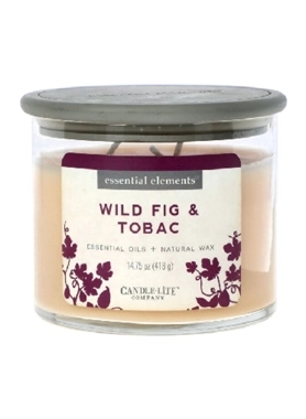 CANDLE-LITE WILF FIG & TOBAC CANDL 436ML