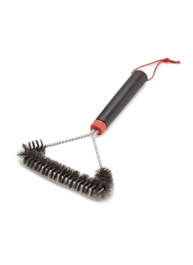 WEBER GRILL BRUSH 3 SIDED 30CM