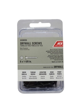 ACE DRYWALL SCREWS 6MMX4.5CM 50PC
