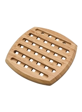 B.SERVI COASTER SQUARD 20X20X1CM BAMBOO