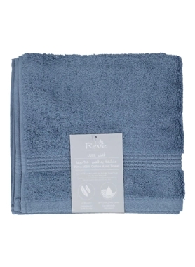 FACE TOWEL 50X90CM PIMA COTTON BLUE