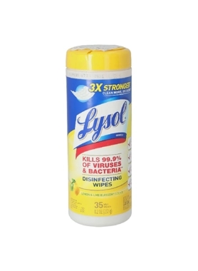 LYSOL SAN WIPES LEM/LIME