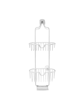 PRIMANOVA SHOWER CADDY W/SOAP DISH ALUM.
