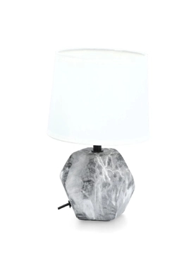 MICASA TABLE LAMP CERAMIC 60W WHITE/GREY