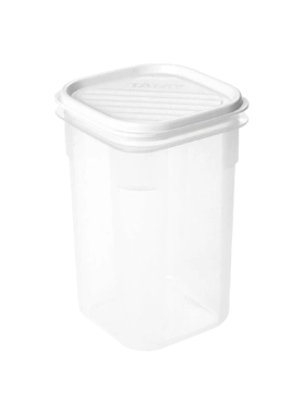 TATAY FOOD CONTAINER 1L SQUARE WHITE