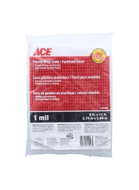 ACE DROP CLOTH 274X30CM PAINTNG CVR THIN