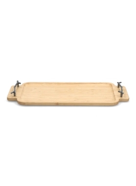 BIEN SERVI TRAY 50X21X4CM BAMBOO